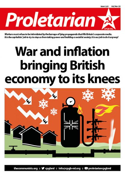 Proletarian issue 110 cover